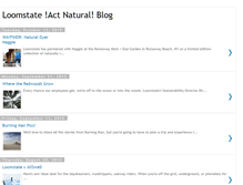 Tablet Screenshot of actnatural.loomstate.org